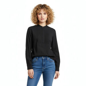Charles Jourdan Black Blouse - Small